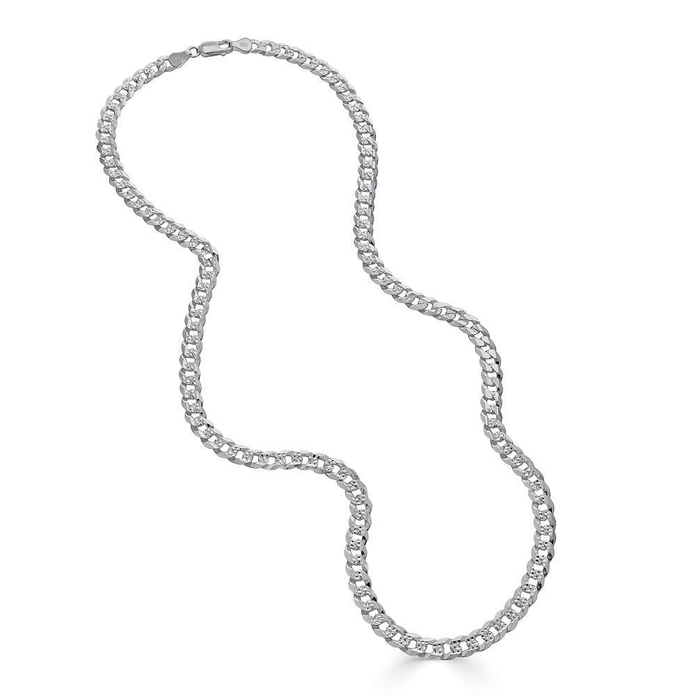 Curb SF Pave Necklace