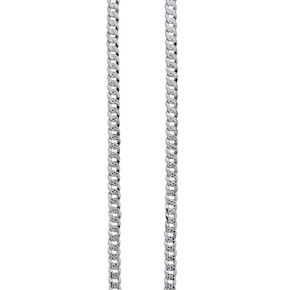 Curb SF Pave Necklace