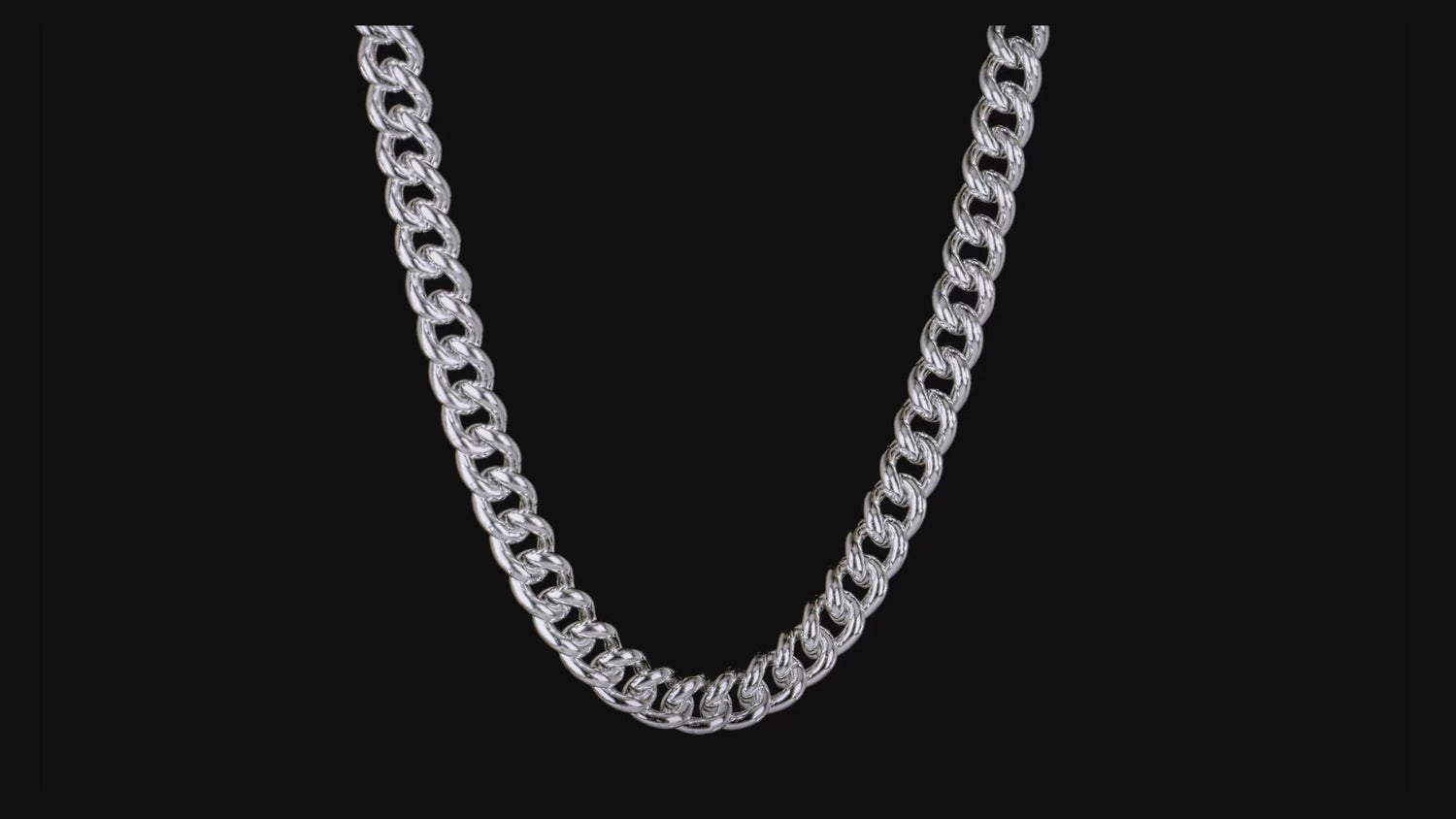 Hollow Curb Chain Set